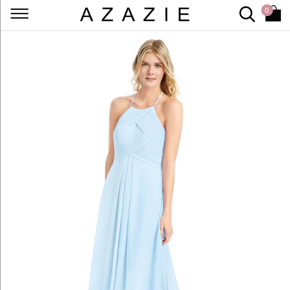 Azazie Sky Blue Ginger